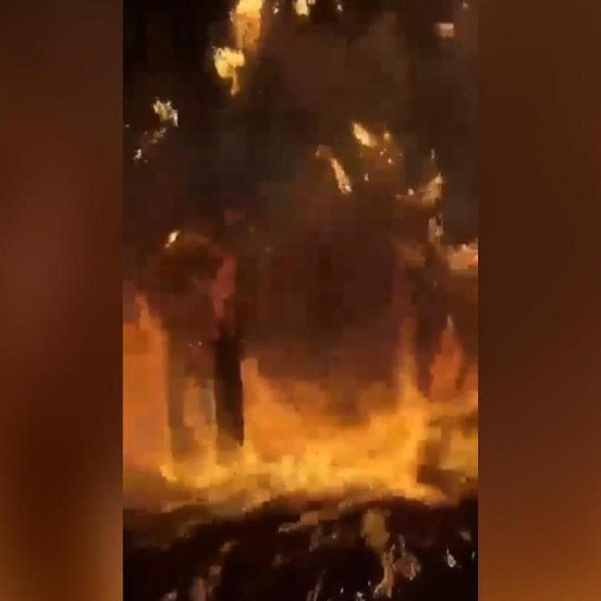 El incendio de Les Gavarres sigue quemando sin control y alcanza ya las 2.300 hectáreas afectadas