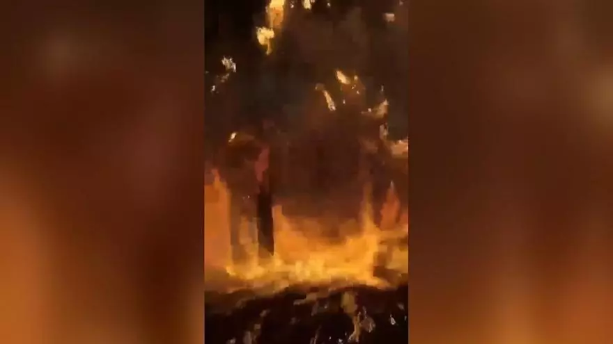 Las imágenes más impactantes del incendio de La Bisbal, en Girona