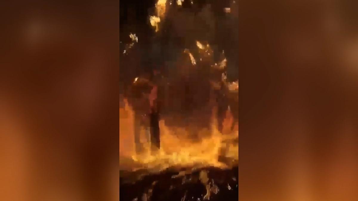 Las imágenes más impactantes del incendio de La Bisbal, en Girona