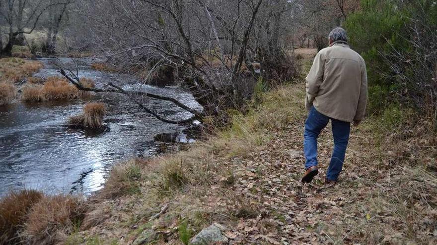 Cauce del río Negro a su paso por Sejas de Sanabria.