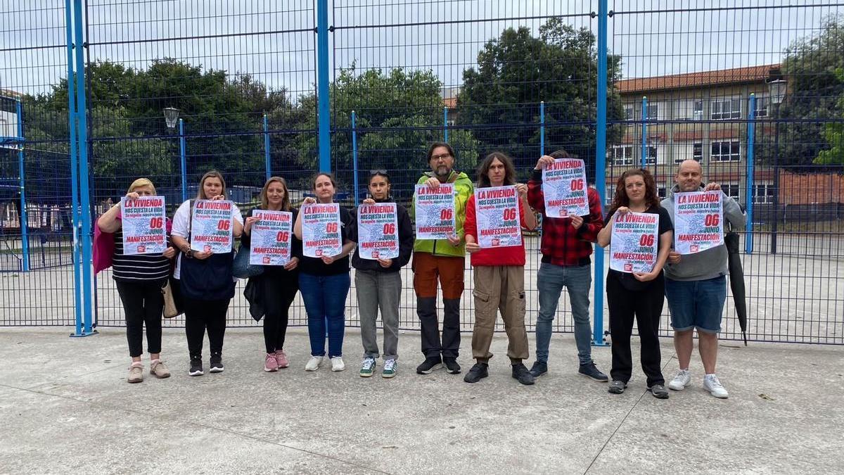 Participantes en la presentación, en el parque de La Serena.