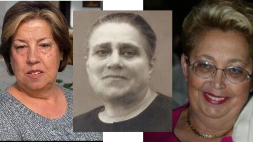 Three exemplary women of San Bartolomé
