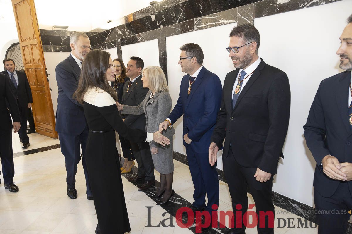 Visita de los reyes de España a Caravaca (Ayuntamiento)