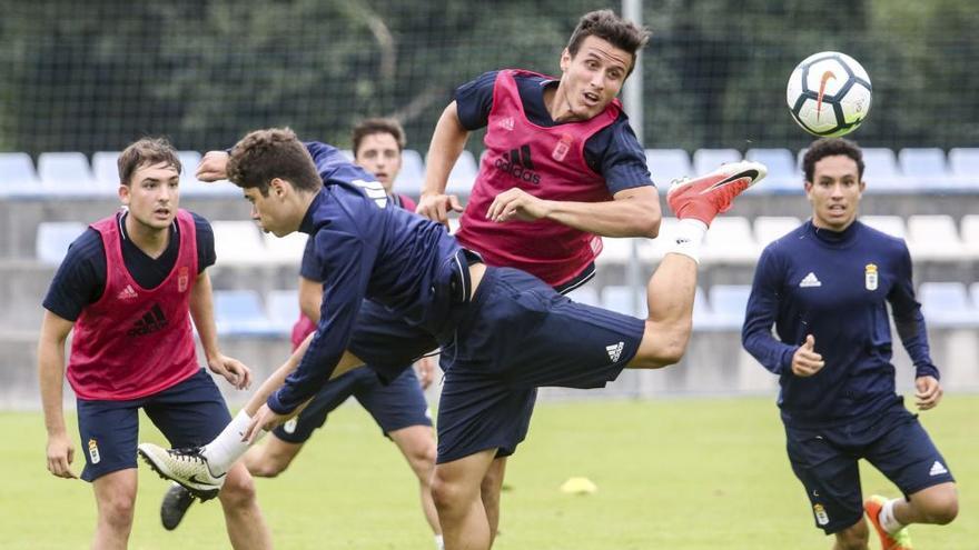 Tercer entrenamiento del Real Oviedo