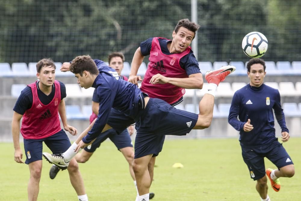Tercer entrenamiento del Real Oviedo