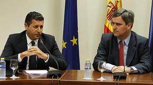 El president del Girona, Joaquín Boadas, i el de la LFP, Javier Tebas, denuncien intents de suborn en diversos partits.