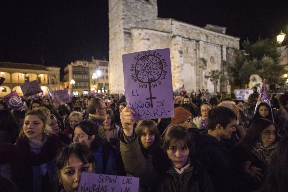 8M en Zamora |Manifestación en Zamora