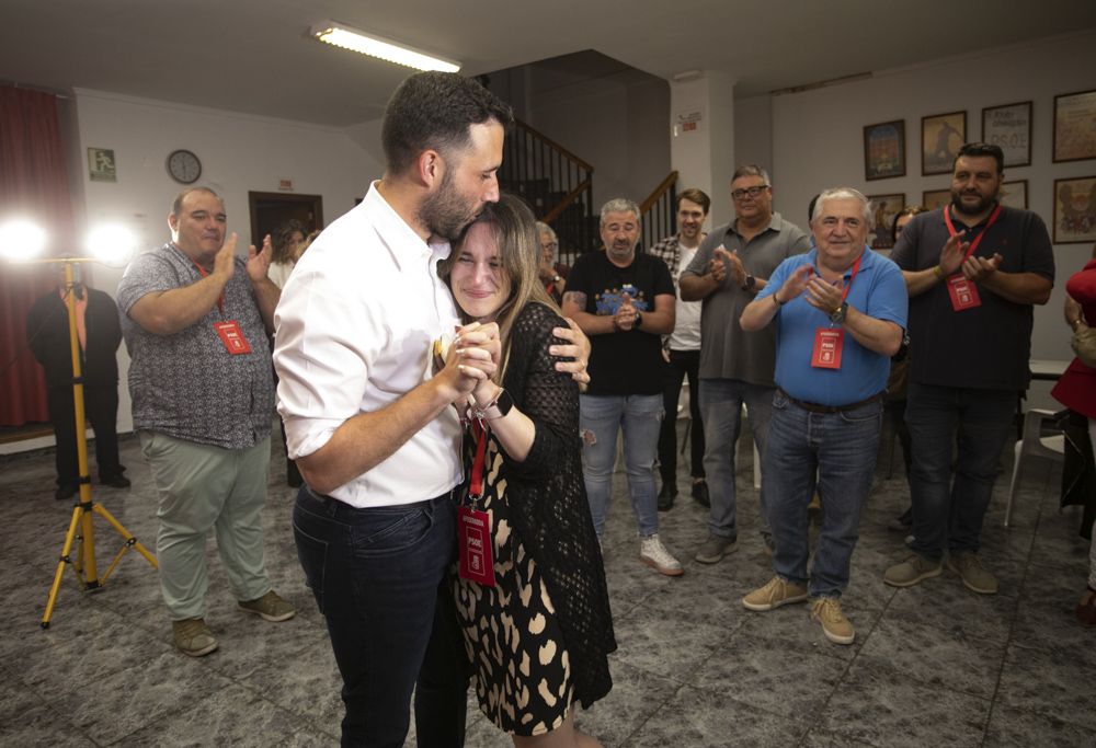 El PSPV-PSOE de Sagunt celebra en su sede una victoria histórica