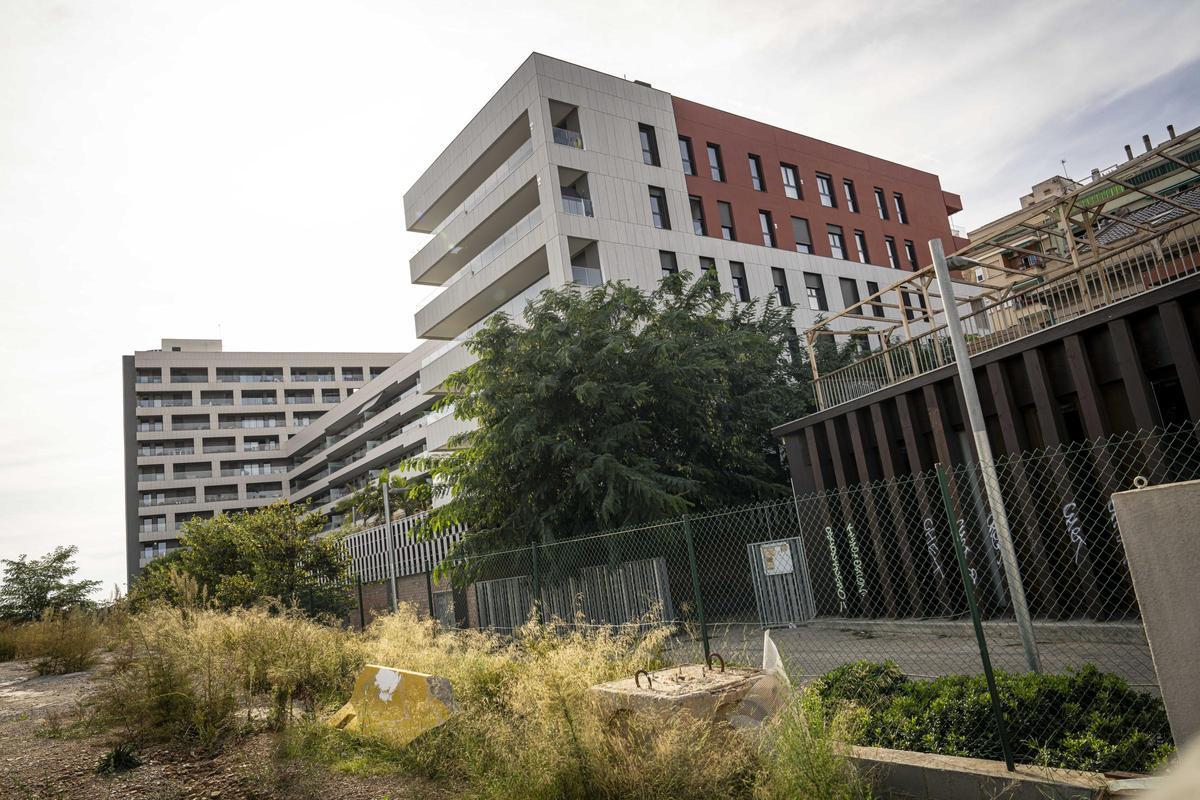 Así están las obras de la futura estación de la Sagrera