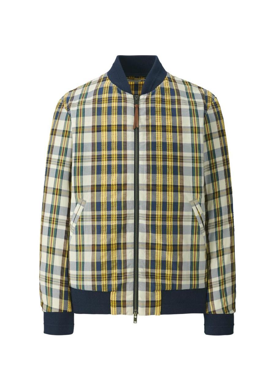 Bomber de tartán de Uniqlo y JW Anderson