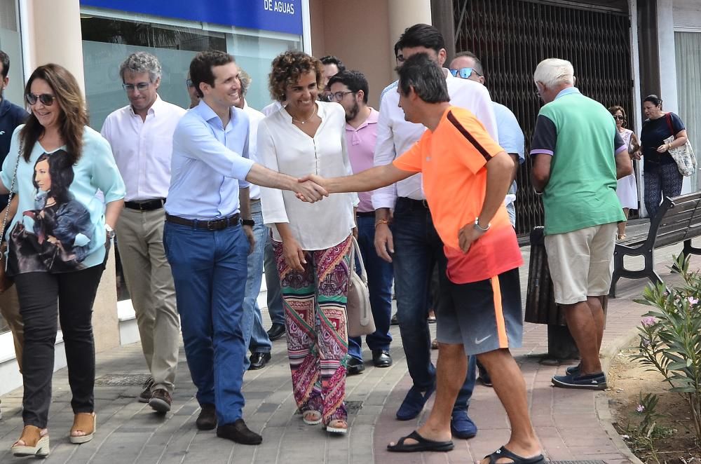 Pablo Casado visita Santa Pola