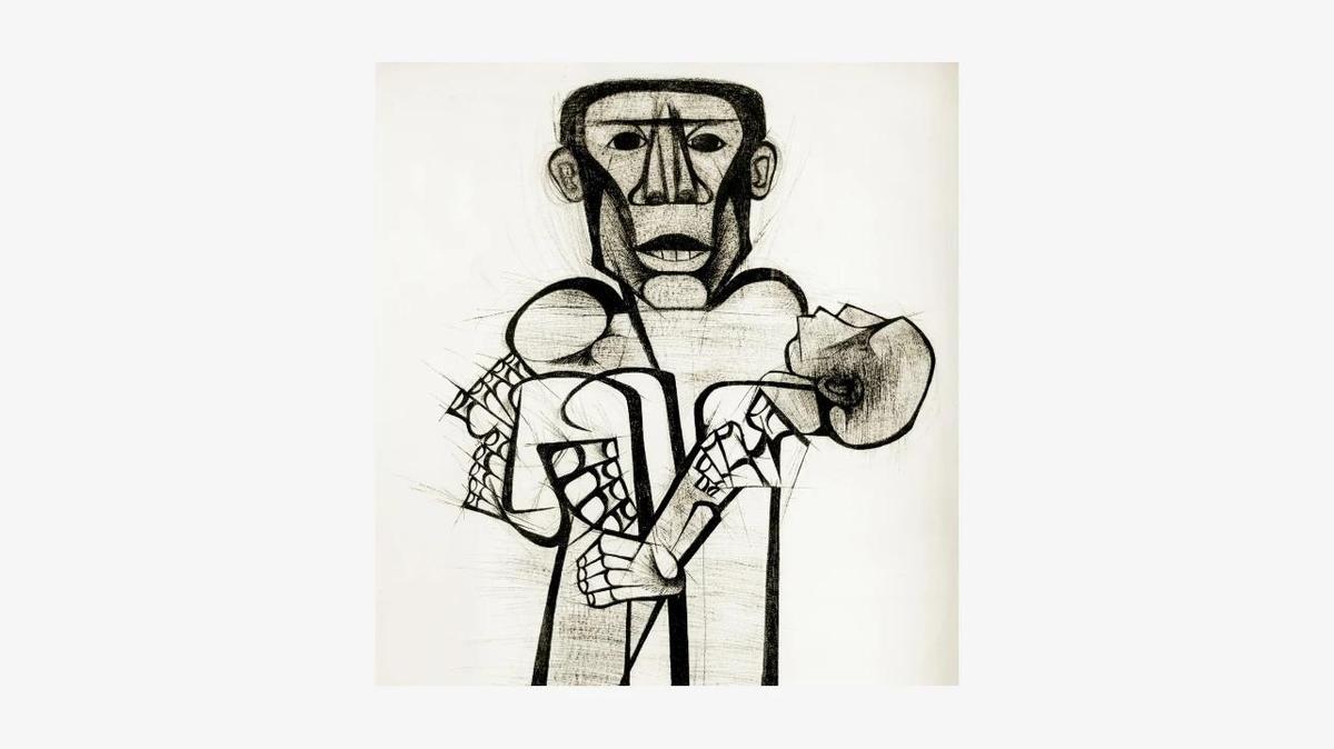 'Hector Pieterson' (1987), de Dumile Feni.