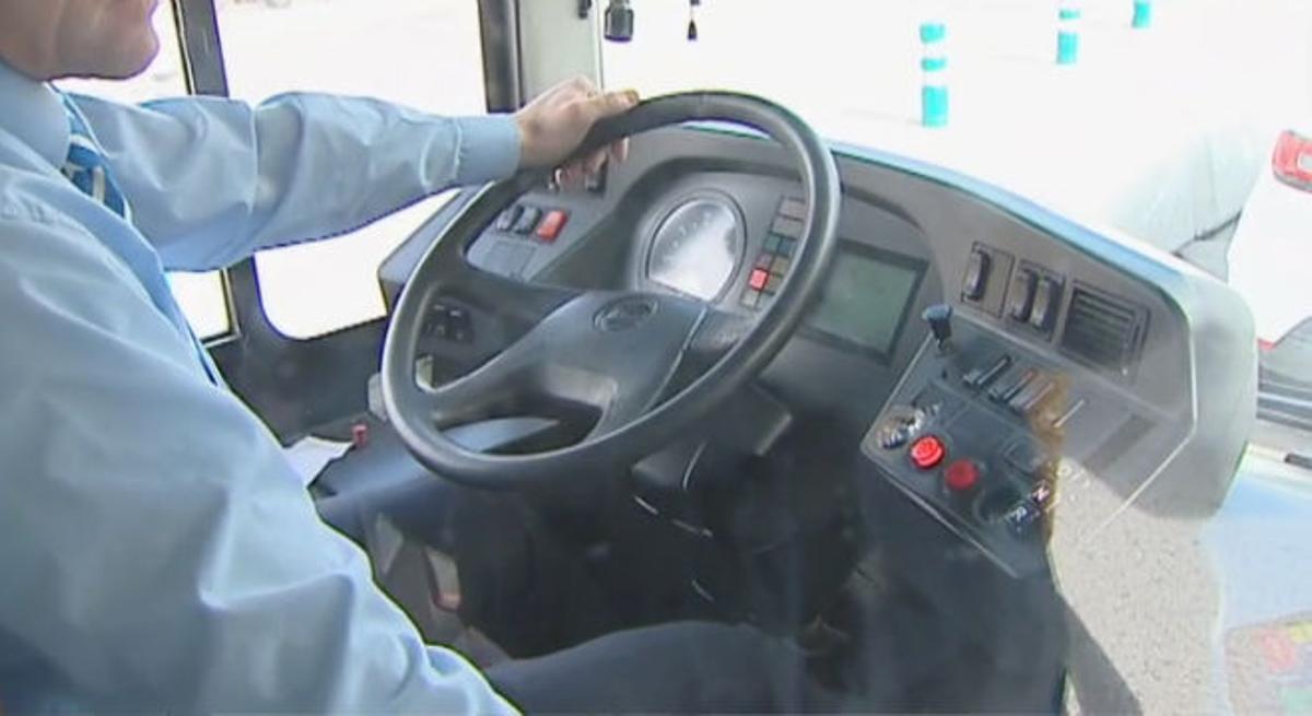 Conductor d’autobús agredit a Madrid.