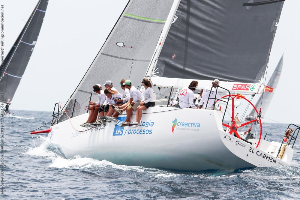 SEGUNDA JORNADA DE LA 24ª REGATA TABARCA VELA EN ALICANTE