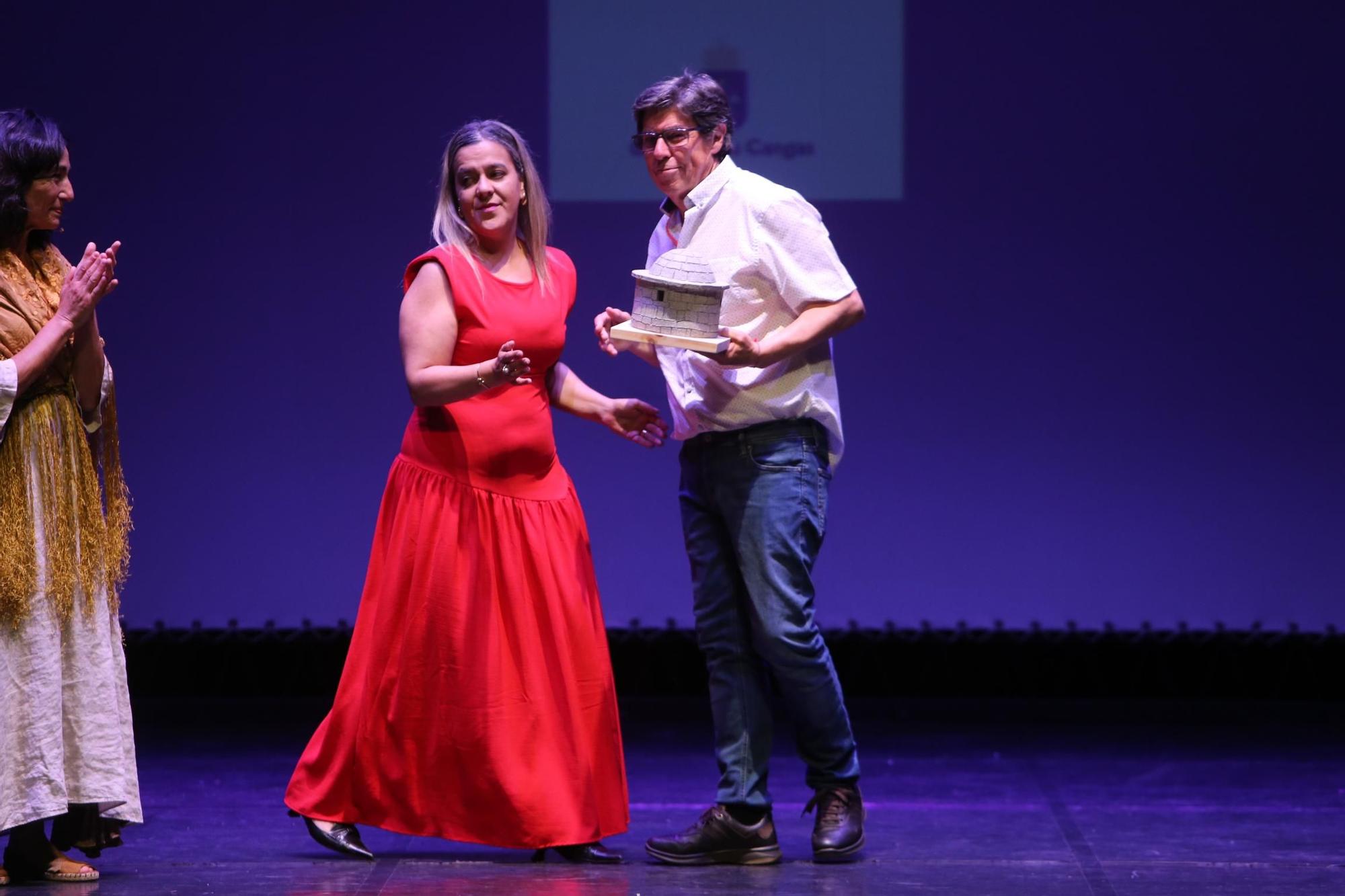 As mellores imaxes da gala das Letras Galegas en Cangas