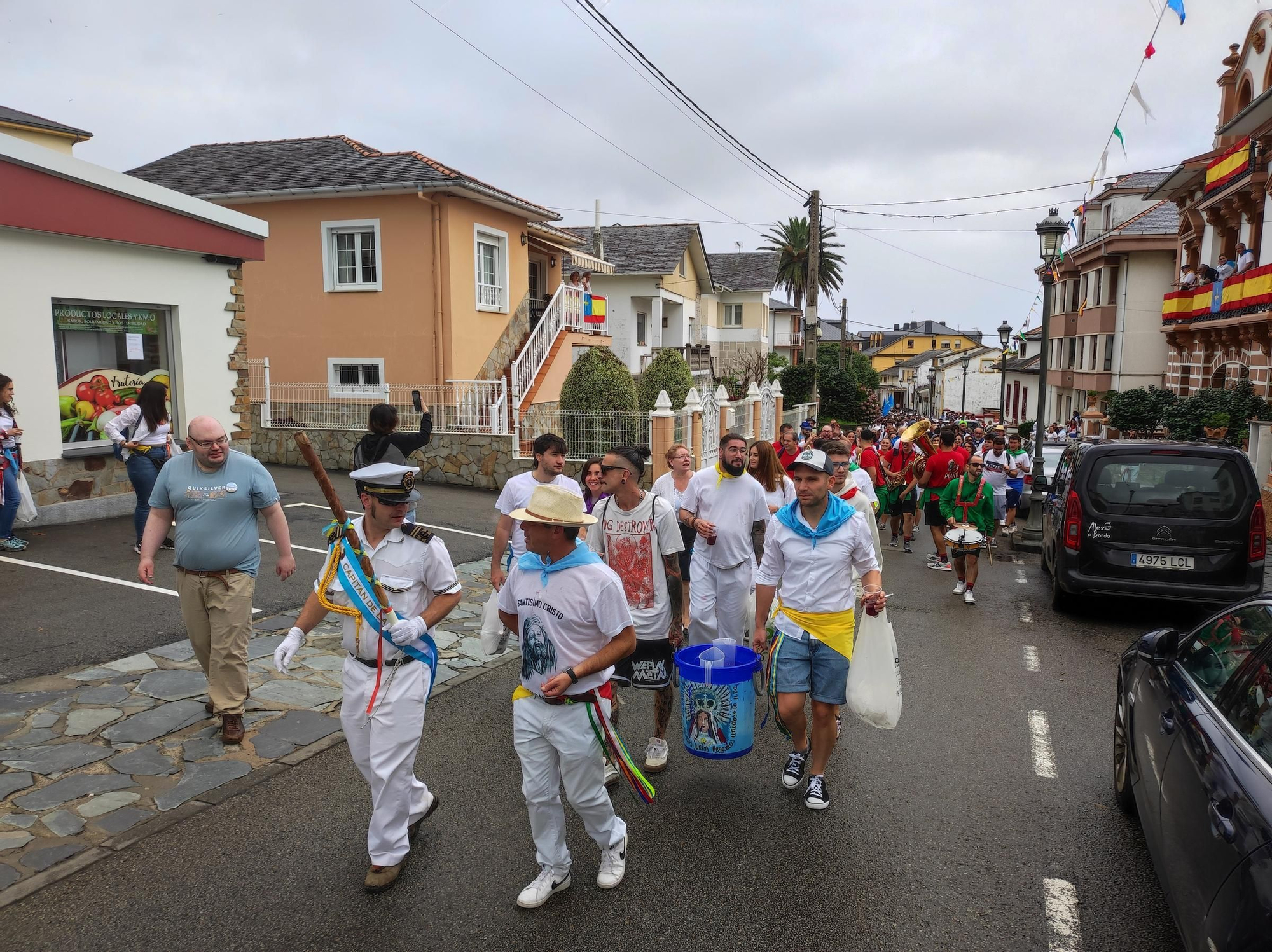 En imágenes: Así fue la salida de los romeros para celebrar la jira que cierra Las Telayas