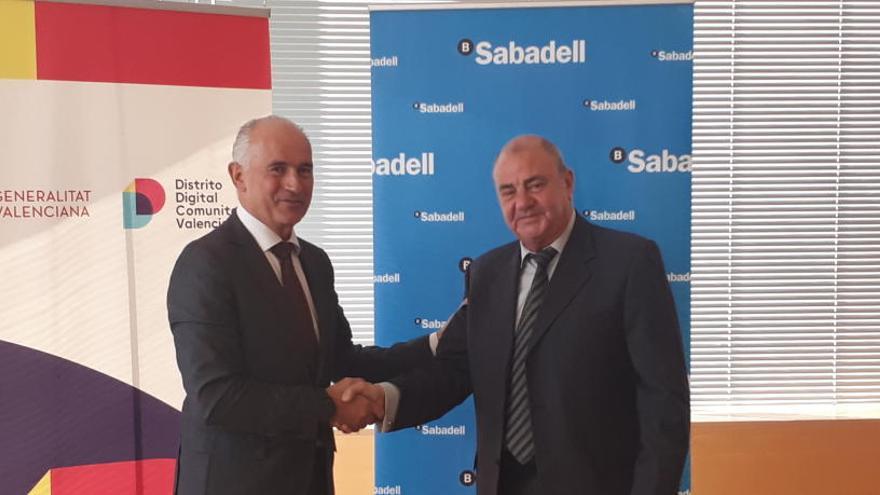 El Sabadell apoyará a las empresas de Distrito Digital