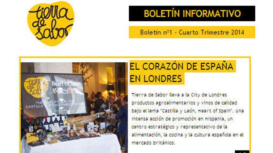 Nace el boletín digital &#039;Tierra de Sabor&#039;