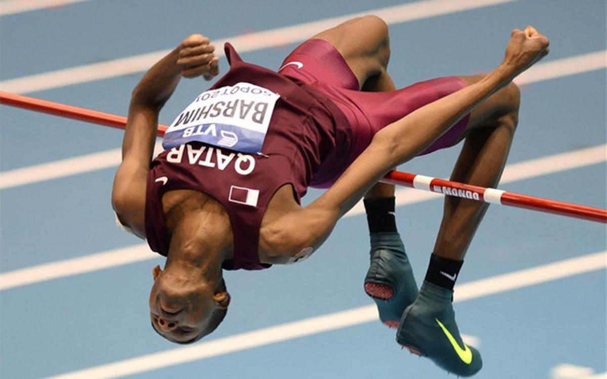 Mutaz Barshim, sin rival en el salto de altura