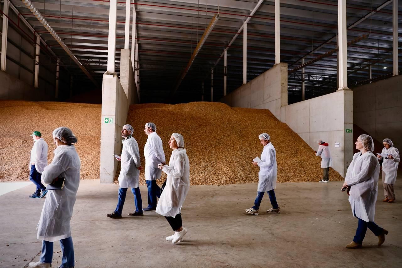 La nueva planta de almedras de Dcoop en Córdoba, en imágenes