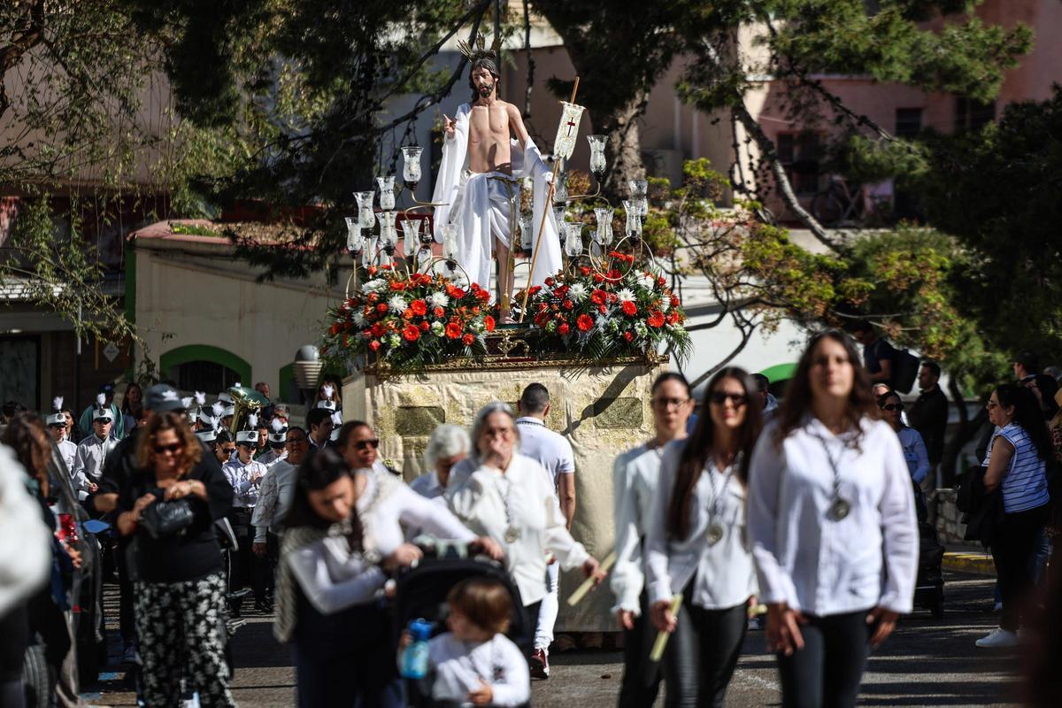 Las imágenes del Santo Encuentro en el parque Reina Sofía de Ibiza