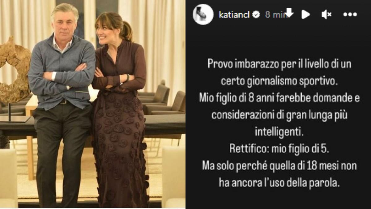El mensaje de Katia Ancelotti, hija de Carlo