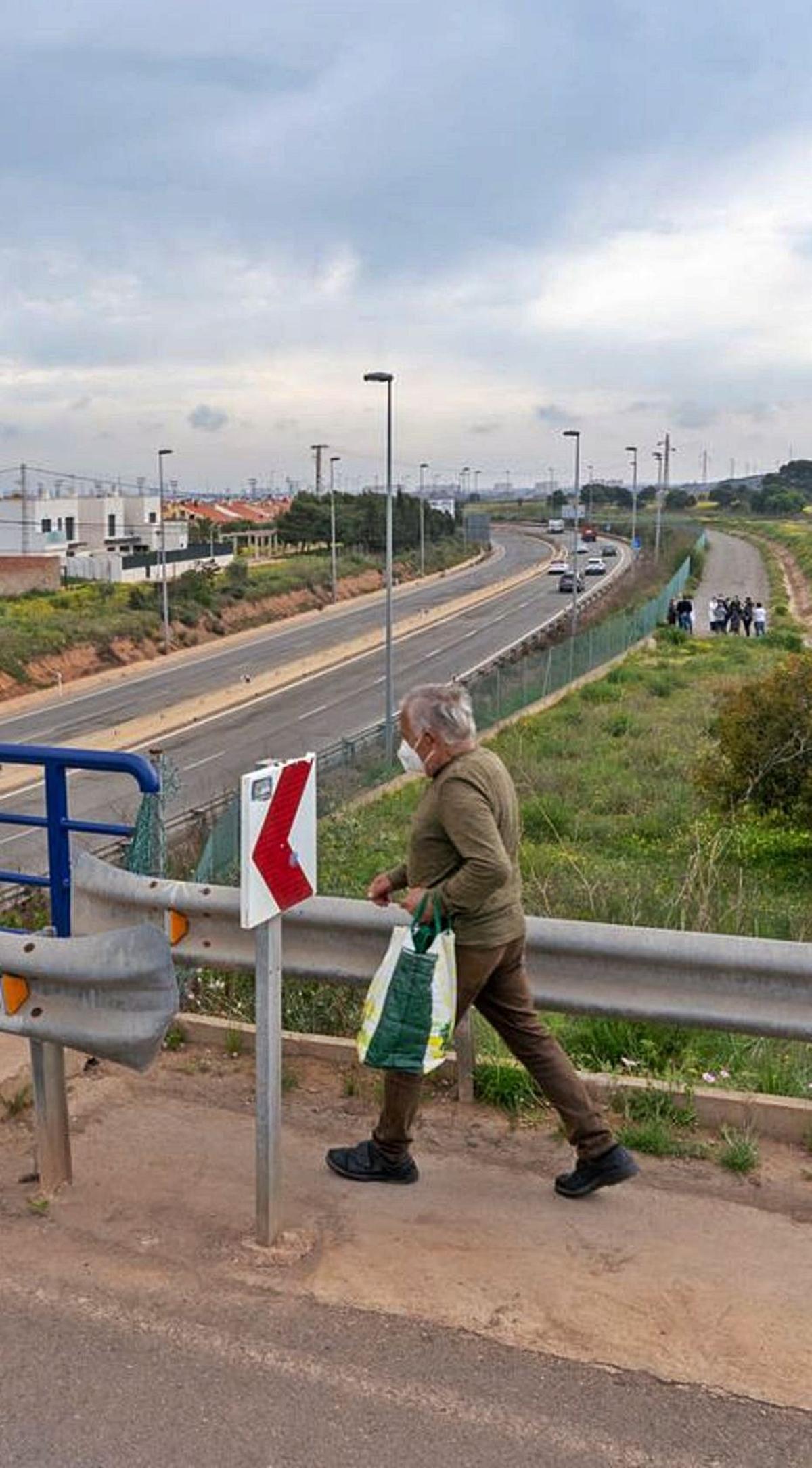 La vía rápida de La Manga, donde se presentó el Plan Silencio.