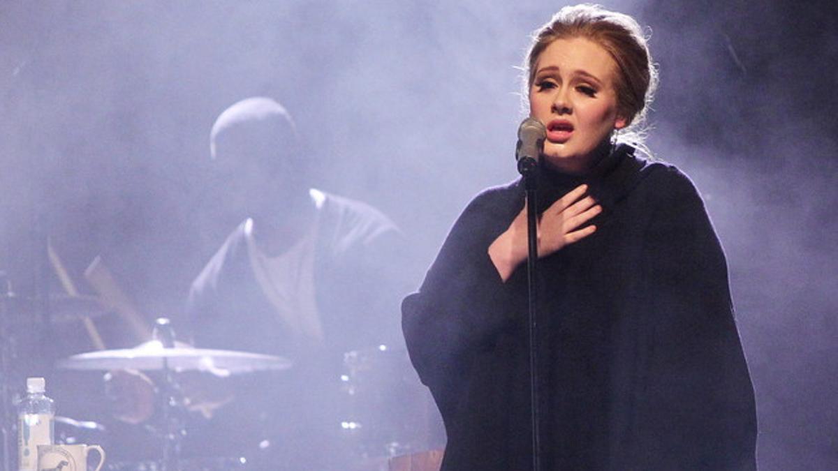 Adele, en un recital en Hamburgo, el pasado marzo.