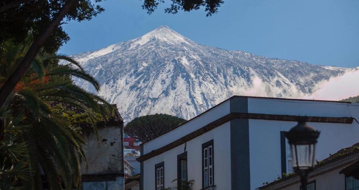 Nieve en el Teide, noviembre de 2018