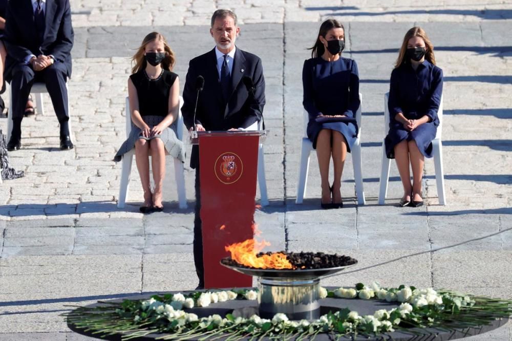 Homenatge de l'estat espanyol a les víctimes de la Covid-19