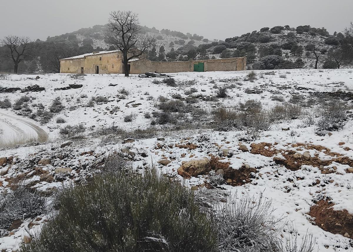 Nieve en la cara norte de Revolcadores