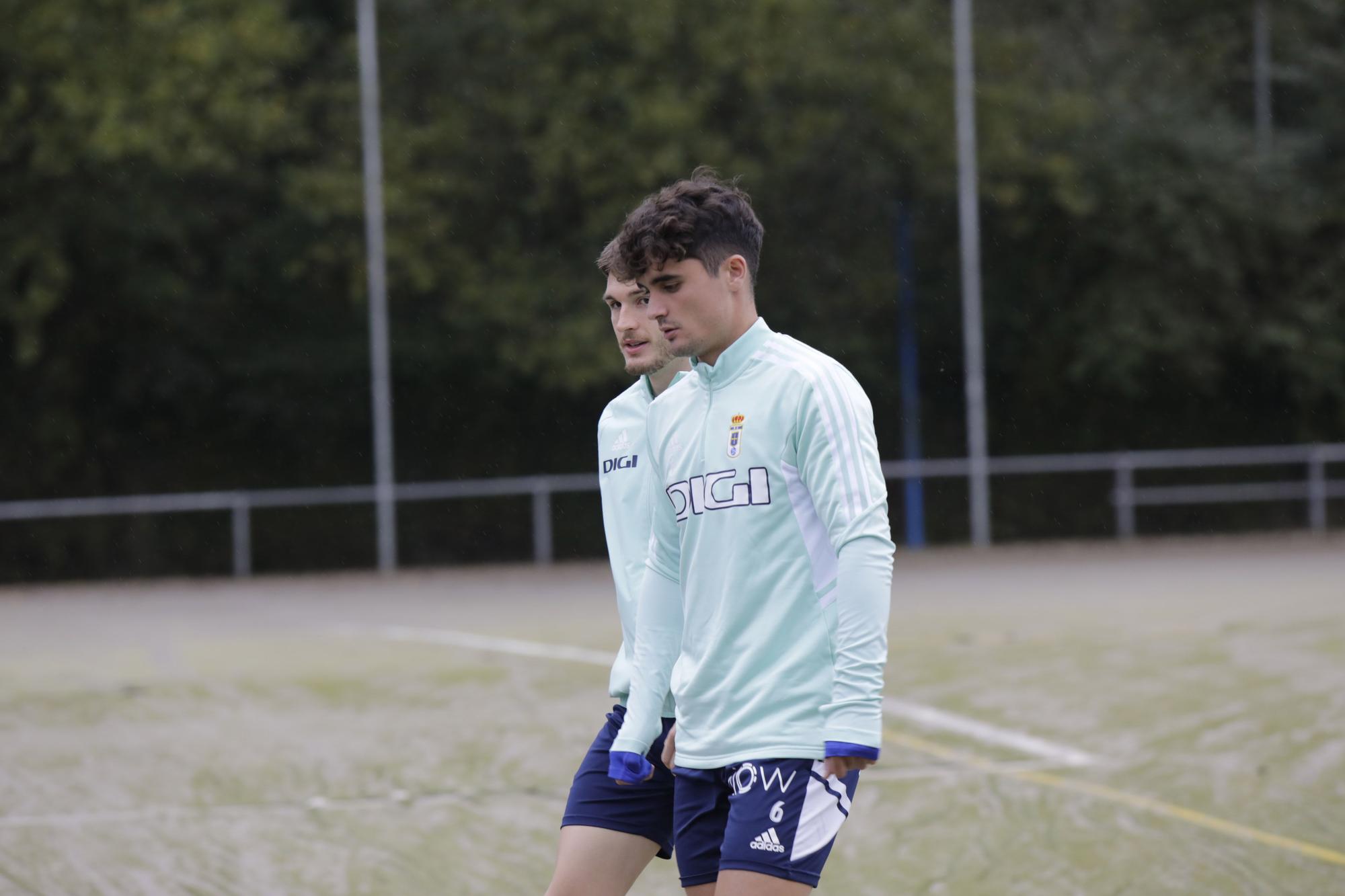 EN IMÁGENES: el entrenamiento del Oviedo