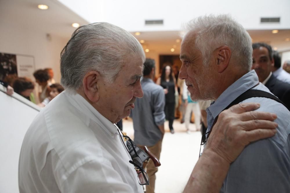 Inauguración de la exposición de Alejandro Mieres en el Museo Baroja