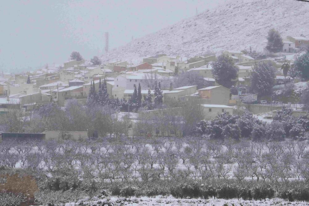 Nieve en Coy, Lorca