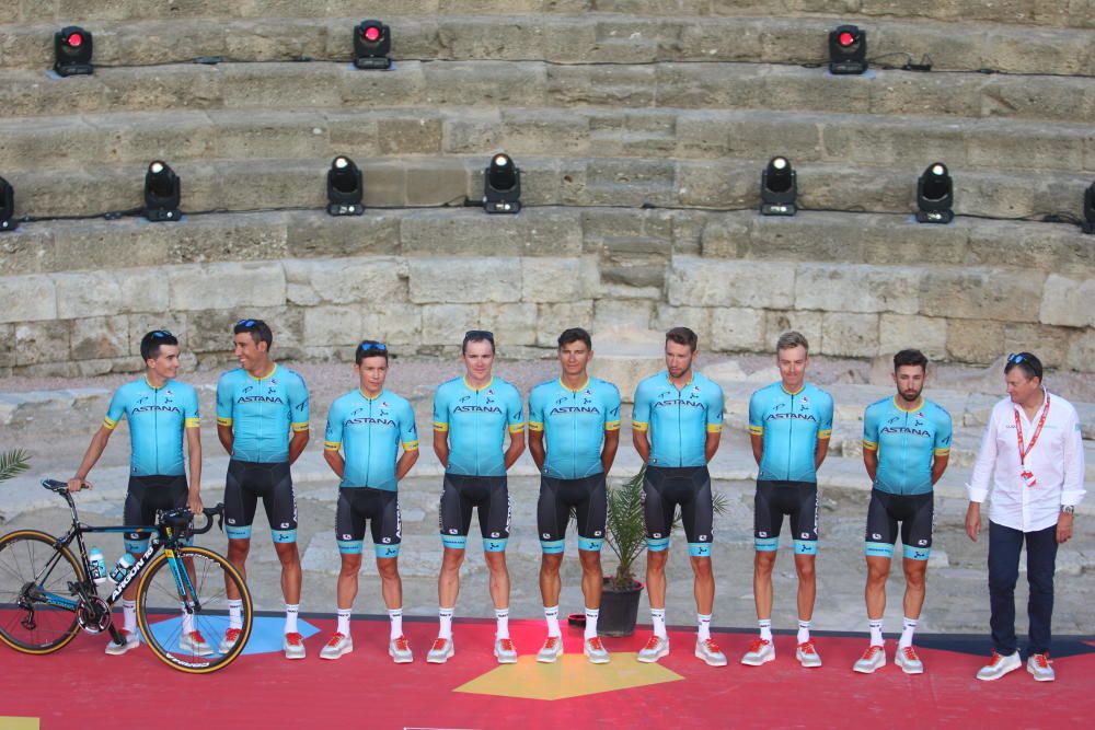 Presentación de La Vuelta España 2018 en el Teatro Romano