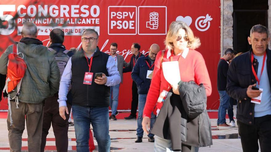 Así fue el cierre del congreso provincial del PSOE de Alicante celebrado en abril en Alcoy