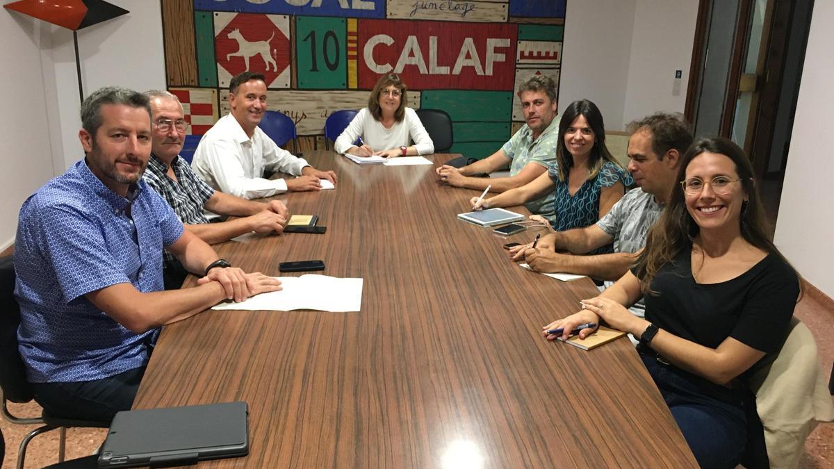 Primera reunió del nou equip de la Mancomunitat de l'Alta Segarra