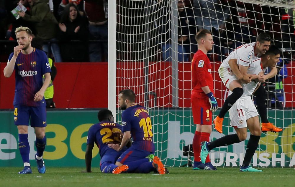 Les imatges del Sevilla-Barça