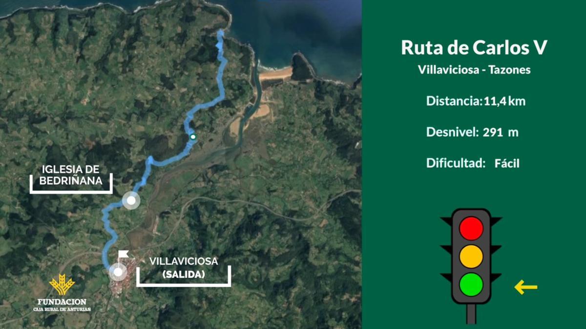 Ruta de Carlos V.