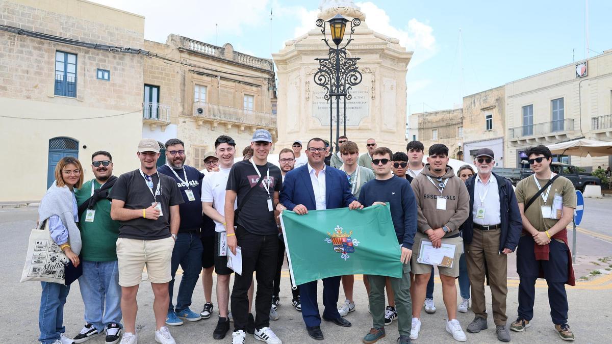Jovénes de Bétera en Malta con el programa europeo.