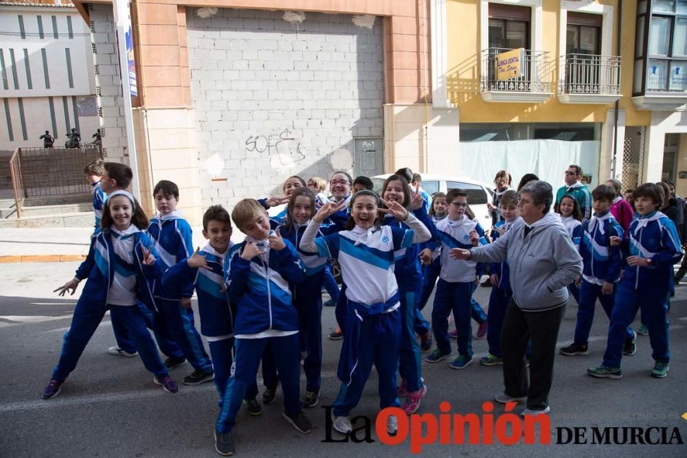 Marcha en el Día del Cáncer Infantil en Caravaca