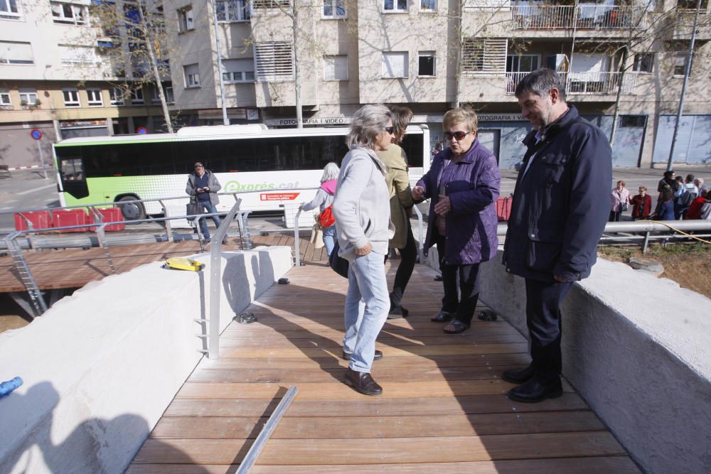 Entra en funcionament el pont del Dimoni