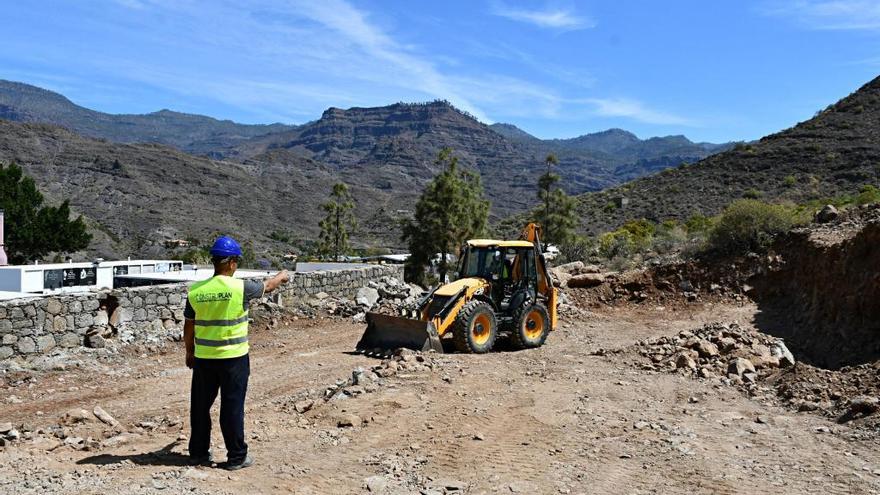 Obra ampliacio?n cementerio Moga?n.