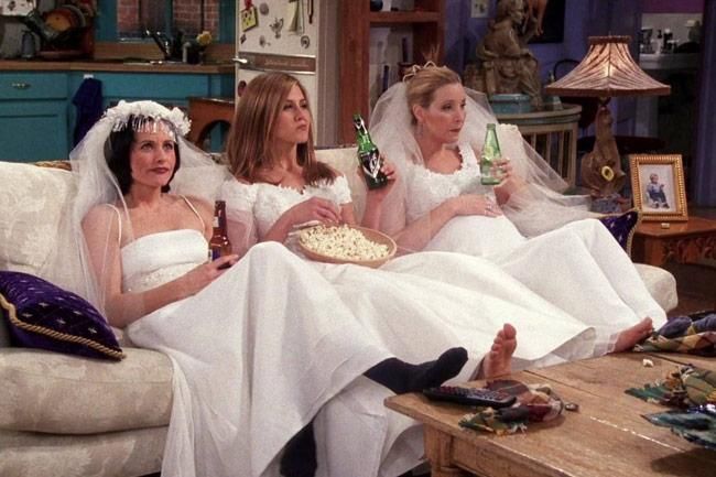 Novias y bodas en 'Friends'