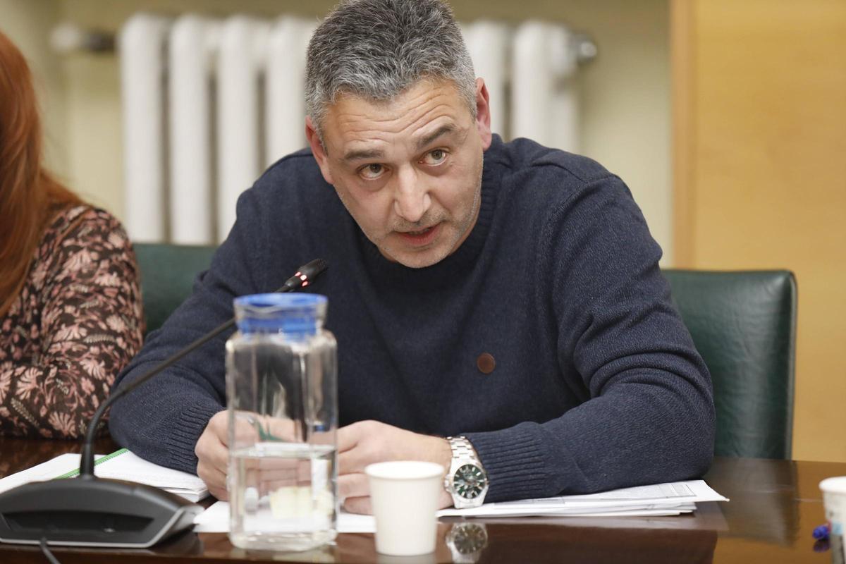 Daniel Martínez Buelga, portavoz de Vox en el Ayuntamiento de Langreo