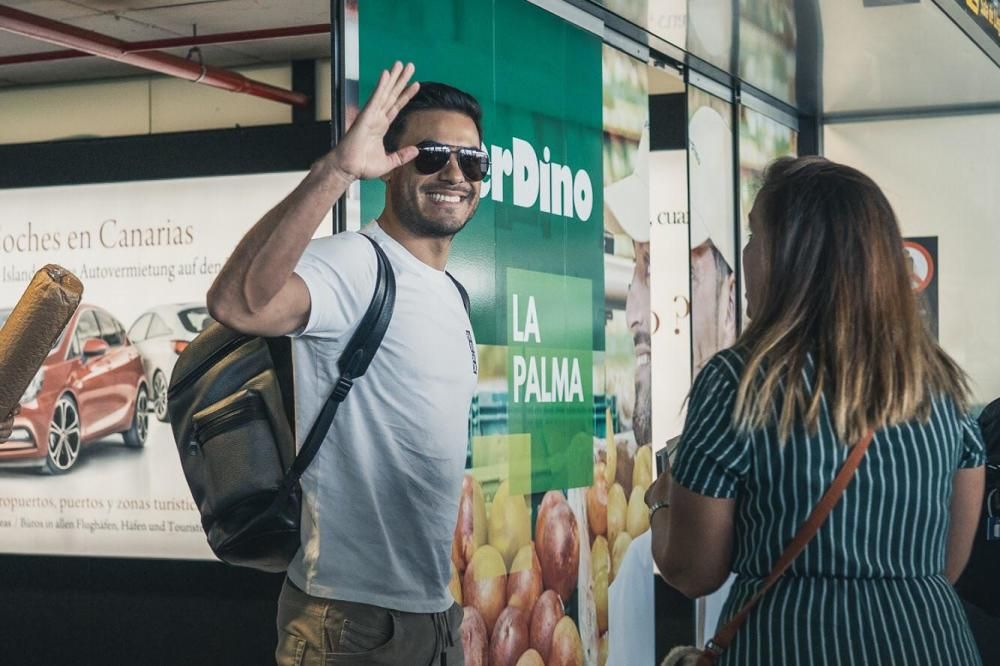 Llegada de artistas del Isla Bonita Love Festival 2019 a La Palma