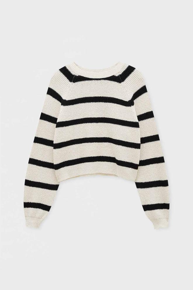 Jersey de rayas marineras de Pull &amp; Bear