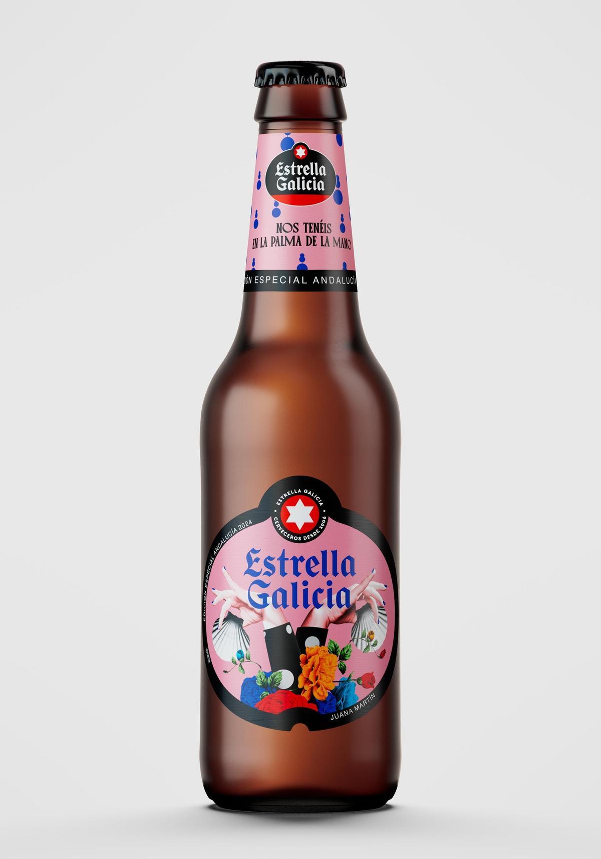 Diseño de Juana Martín para Estrella Galicia