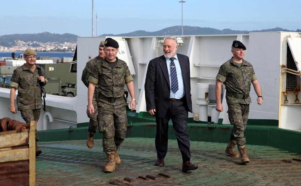 Desfile de acorazados desde Vigo rumbo al Báltico