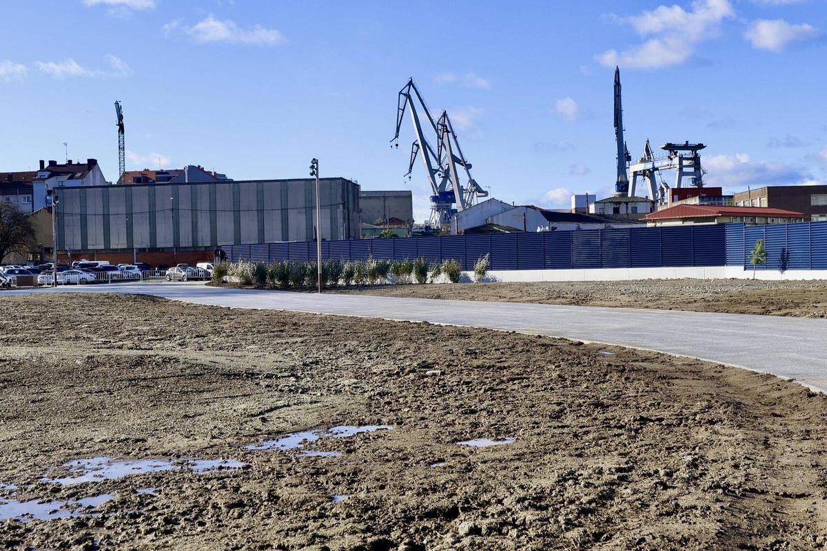 El paseo de Naval Azul, listo para su apertura a la ciudadanía